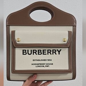 Mini Pocket Bag Natural/malt brown